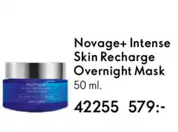 Oriflame Novage+ Intense Skin Recharge Overnight Mask erbjuda