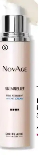 Oriflame NovAge Skinrelief Pro Resilient Night Cream erbjuda