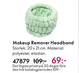 Oriflame Makeup Remover Headband erbjuda