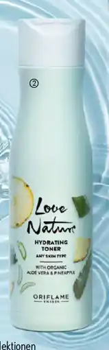 Oriflame Love Nature Hydrating Toner with Organic Aloe Vera & Pineapple erbjuda