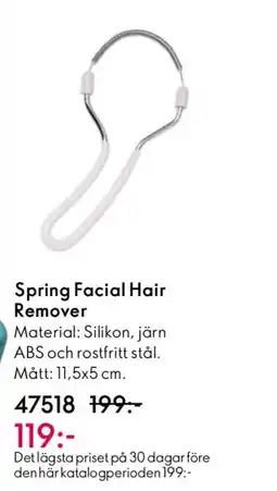 Oriflame Spring Facial Hair Remover erbjuda
