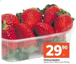 Färska jordgubbar
