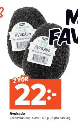 Coop Extra Avokado erbjuda