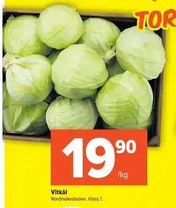 Coop Extra Vitkål erbjuda