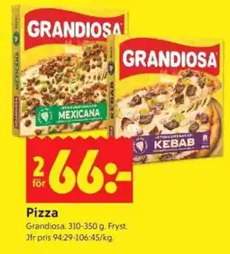 ICA Supermarket GRANDIOSA Pizza erbjuda