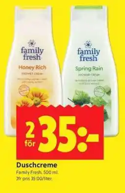 ICA Supermarket Duschcreme erbjuda