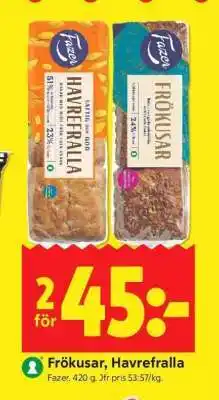 ICA Supermarket Frökusar, Havrefralla erbjuda
