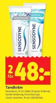 ICA Supermarket TANDKRÄM erbjuda