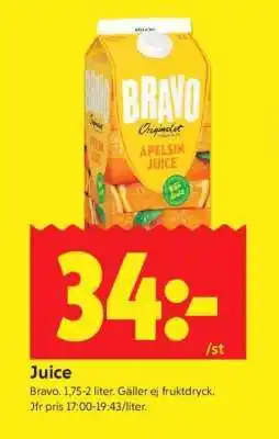 ICA Supermarket JUICE erbjuda