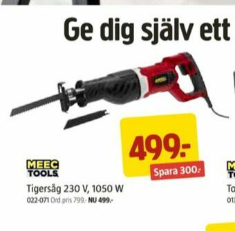 Meec Tools Tigersåg