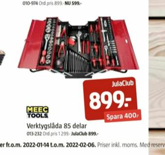 Meec Tools Verktygslåda
