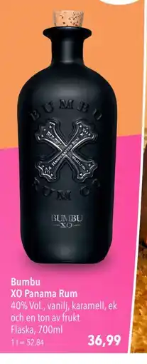 Citti Bumbu XO Panama Rum, EUR 36.99 erbjuda