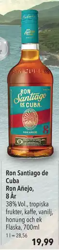 Citti Ron Santiago de Cuba Ron Añejo, 8 År, EUR 19.99 erbjuda