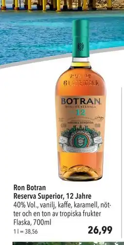 Citti Ron Botran Reserva Superior, 12 Jahre, EUR 26.99 erbjuda