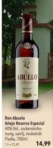 Citti Ron Abuelo Añejo Reserva Especial, EUR 14.99 erbjuda