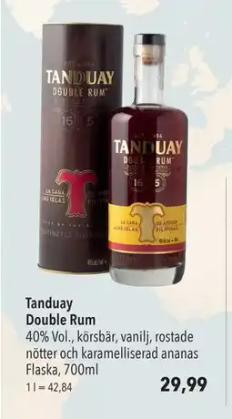 Citti Tanduay Double Rum, EUR 29.99 erbjuda