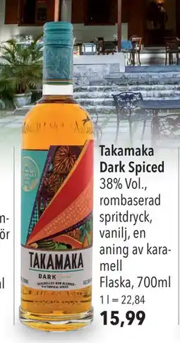 Citti Takamaka Dark Spiced, EUR 15.99 erbjuda