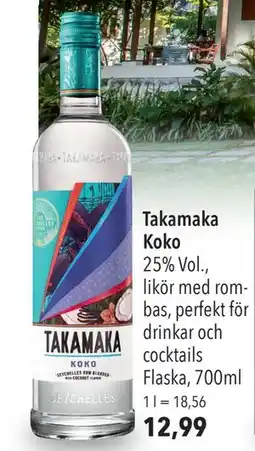 Citti Takamaka Koko, EUR 12.99 erbjuda