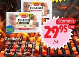 Nya Pulsen Scan Grillkorv erbjuda