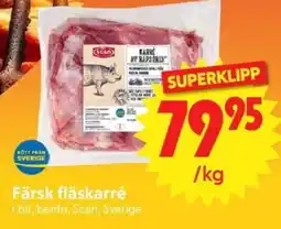 Nya Pulsen Färsk fläskarré erbjuda