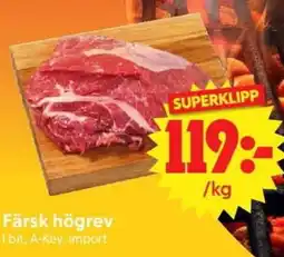 Nya Pulsen Färsk högrev erbjuda
