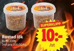 Nya Pulsen Rostad lök Buffé erbjuda