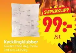 Nya Pulsen Kycklingklubbor erbjuda