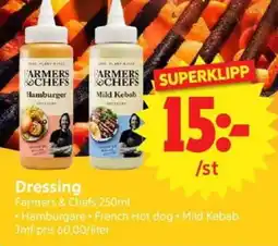 Nya Pulsen Farmers & Chefs Dressing erbjuda