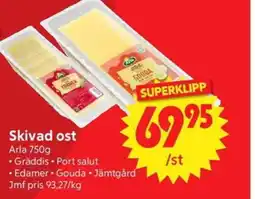 Nya Pulsen Arla Skivad ost erbjuda