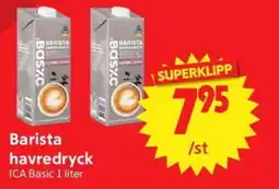 Nya Pulsen ICA Basic Barista havredryck erbjuda