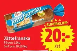 Nya Pulsen Pågen Jättefranska erbjuda