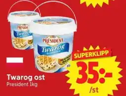 Nya Pulsen President Twarog ost erbjuda