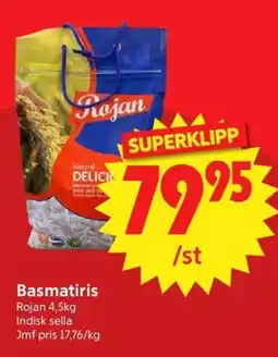 Nya Pulsen Rojan Basmatiris erbjuda