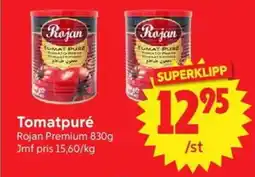 Nya Pulsen Rojan Premium Tomatpuré erbjuda