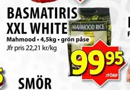 Matvärlden Tensta BASMATIRIS XXL WHITE erbjuda