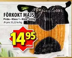 Matvärlden Tensta FÖRKOKT MAJS erbjuda