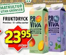 Matvärlden Tensta FRUKTDRYCK erbjuda