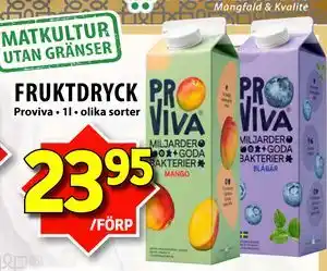 Matvärlden Tensta FRUKTDRYCK erbjuda