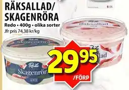 Matvärlden Tensta RÄKSALLAD/ SKAGENRÖRA erbjuda
