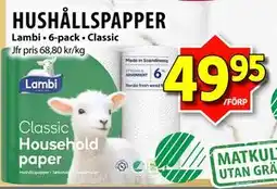 Matvärlden Tensta HUSHÅLLSPAPPER erbjuda