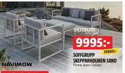 Bauhaus SOFFGRUPP SKEPPARHOLMEN SAND erbjuda