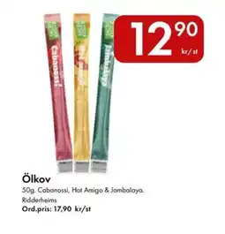 Snabbgross RIDDERHEIMS Ölkov erbjuda