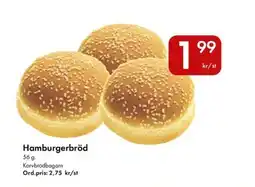Snabbgross Hamburgerbröd erbjuda