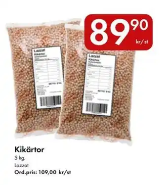 Snabbgross LAZZAT Kikärtor erbjuda