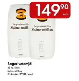 Snabbgross SKÅNE-MÖLLAN Bagerivetemjöl erbjuda