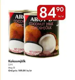 Snabbgross AROY-D Kokosmjölk erbjuda