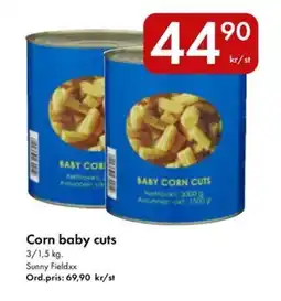 Snabbgross SUNNY FIELDXX Corn baby cuts erbjuda