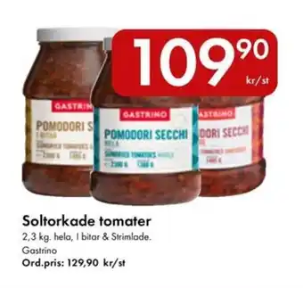 Snabbgross GASTRINO Soltorkade tomater erbjuda
