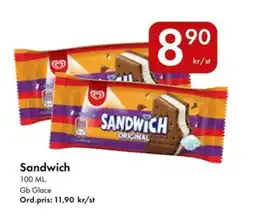 Snabbgross Sandwich erbjuda