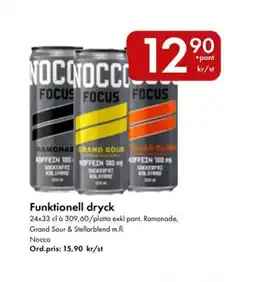 Snabbgross NOCCO Funktionell dryck erbjuda